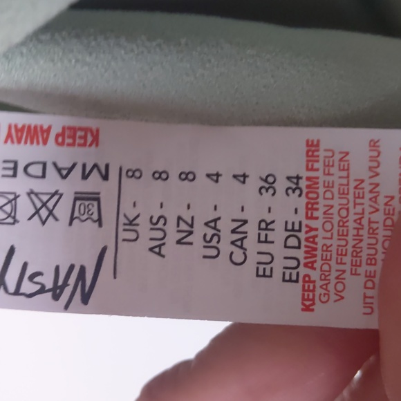 Sage Midi Dress New With Tags Size 8 - Picture 5 of 5